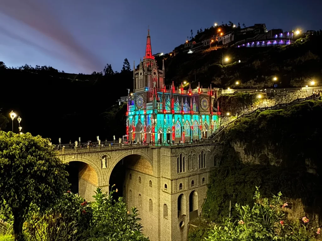 Cómo llegar al Santuario de Las Lajas